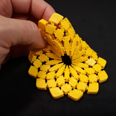 Đế lót ly vải hình hoa hướng dương