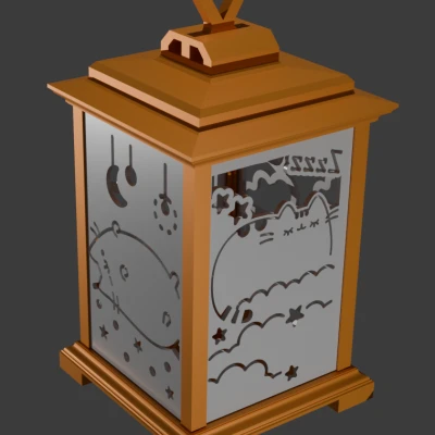 Đèn lồng Pusheen