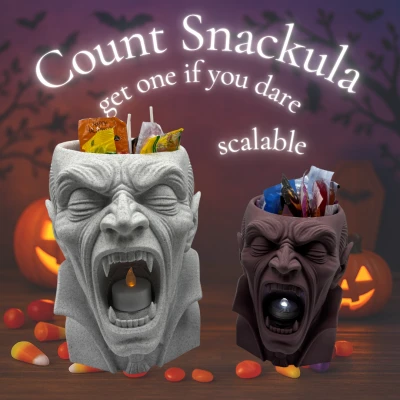 Count Snackula - Tô Đựng Kẹo / Hộp Đựng Kẹo