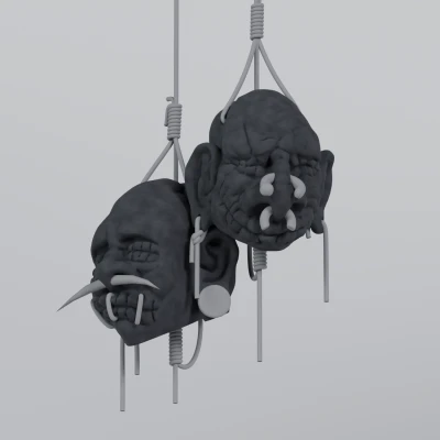 Đầu Khô (Shrunken Heads) Cho Thầy Pháp