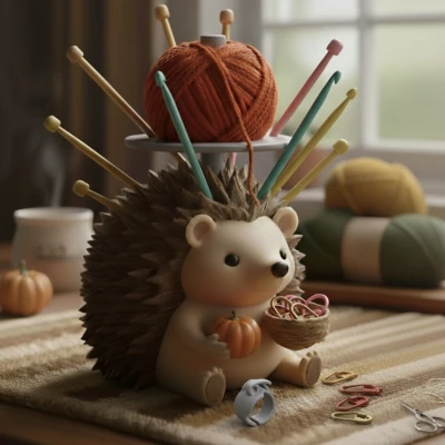 Nhím Đan/Móc Organizer – Bạn Thú Dễ Thương Vùng Rừng