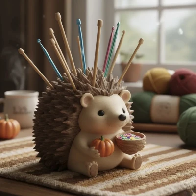 Nhím Đan/Móc Organizer – Bạn Thú Dễ Thương Vùng Rừng