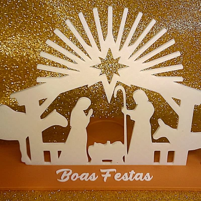 Mô Hình Hang Đá Giáng Sinh Silhouette