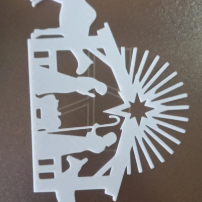 Mô Hình Hang Đá Giáng Sinh Silhouette