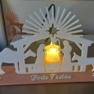 Mô Hình Hang Đá Giáng Sinh Silhouette