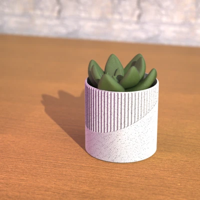 Chậu Cây Hình Học - Phiên Bản 3