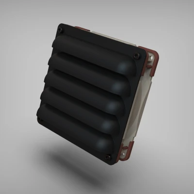 Chụp Quạt Louvre 120mm