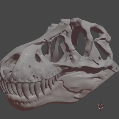 Mặt nạ Đầu khủng long T-rex có hàm di chuyển