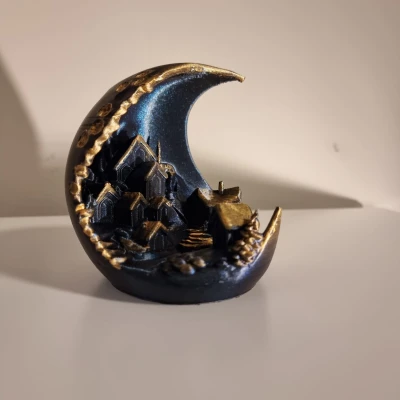 Trang Trí Làng Mặt Trăng Giáng Sinh