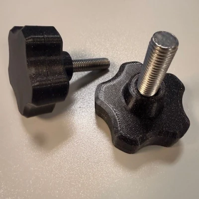 Tay Cầm Hình Ngôi Sao Cho Bu Lông Lục Giác Không Cần Dụng Cụ