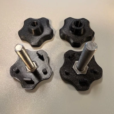 Tay Cầm Hình Ngôi Sao Cho Bu Lông Lục Giác Không Cần Dụng Cụ