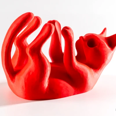 Giá đỡ rượu hình mèo Tipsy