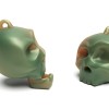 Bộ Nhẫn và Móc Khóa Đầu Lâu Khớp Nối Fidget Skull - Thumbnail 2