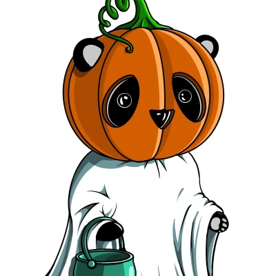 Gấu Trúc Halloween - Trick or Treat Panda