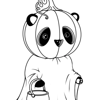 Gấu Trúc Halloween - Trick or Treat Panda