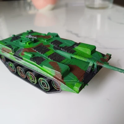 Stridsvagn (strv) 103: Xe tăng chiến đấu chủ lực của Thụy Điển