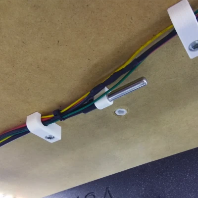 Đế Gắn Cảm Biến Nhiệt Độ DS18B20 Dạng Dẹp