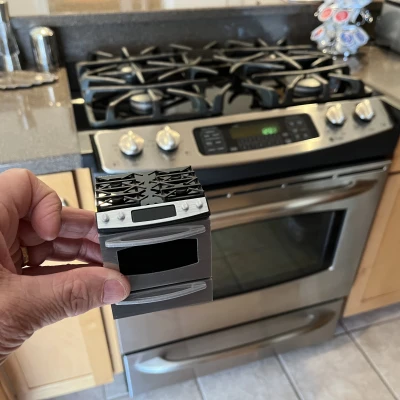 Mô Hình Bếp Ga Nhà Búp Bê Tỉ Lệ 12:1