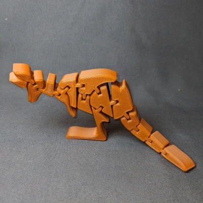 Mô Hình Chuột Túi Fidget Khớp Nối Co Giãn