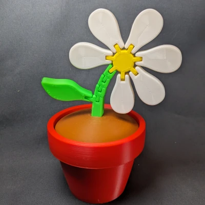 Chậu Hoa "Articulating" Mini Có Chỗ Cất Đồ