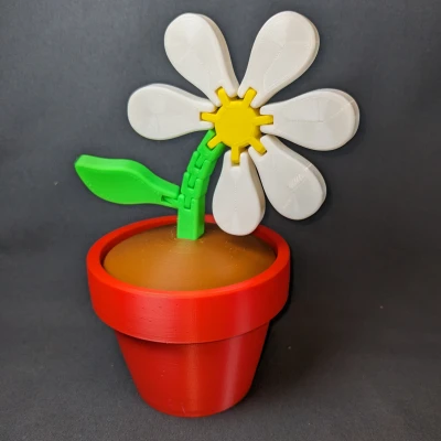 Chậu Hoa "Articulating" Mini Có Chỗ Cất Đồ