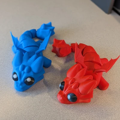 Rồng Con - In đơn vật liệu và đa vật liệu