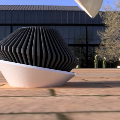 Chậu Cây Hiện Đại 001