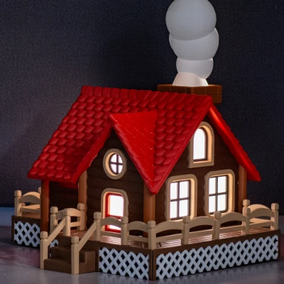 Nhà Gỗ Ấm Cúng - Không cần AMS