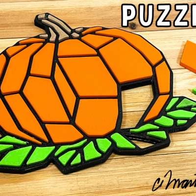 Mô Hình Xếp Hình Bí Ngô Hình Học (12+)