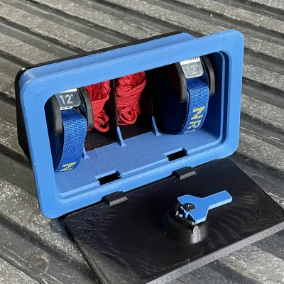 Hộc Bên Hông Thùng Xe Toyota Tacoma 2005-2015 - Chốt Gài Dây NRS hoặc Giữ Dụng Cụ