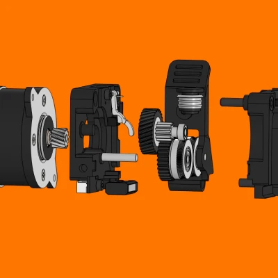 Mô hình CAD đầu phun Creality K2