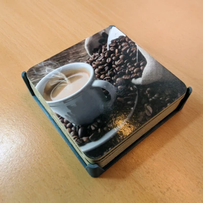 Chân Đế Ly Coaster Hình Voronoi