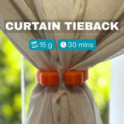 Kẹp Giữ Rèm Cửa Hình Nhẫn