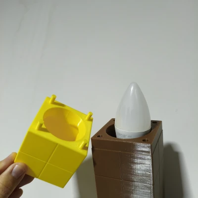 Đèn Pin Minecraft (Bản Remixed Không Nam Châm bởi Voxel Forge)