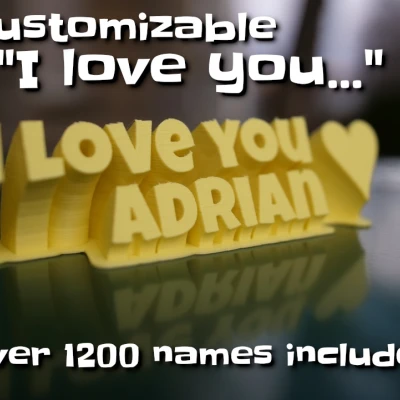 Tượng điêu khắc "Anh yêu em..."