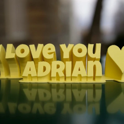 Tượng điêu khắc "Anh yêu em..."