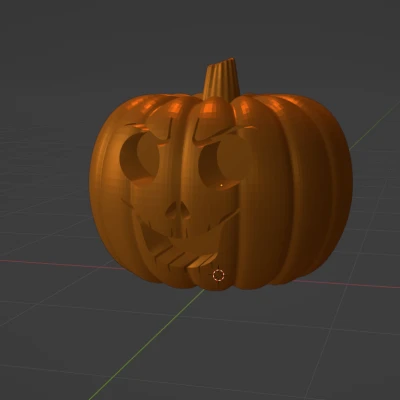 Bộ 16 Bí Ngô Kinh Dị - Bộ Mẫu In 3D Halloween