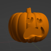 Bộ 16 Bí Ngô Kinh Dị - Bộ Mẫu In 3D Halloween - Thumbnail 8