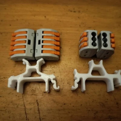 Giá đỡ Ray DIN WAGO 222 (Phiên bản Space Invaders!)