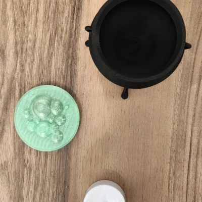 Vạc Lửa Lòe Lẹt Tealight – Trang Trí Halloween