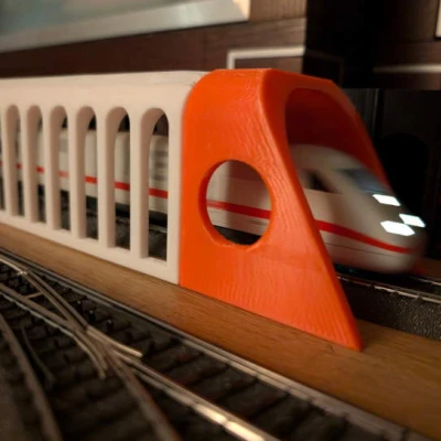 H0 Tunnel / Tunnel Ray Gỗ như Brio/Ikea tỉ lệ 1:87