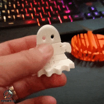 Halloween Flexi Boo – Bóng Ma Khớp Nối Có Thể Di Chuyển