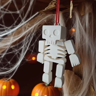 Bộ Xương "Skeleton Helloveen - flex" Treo Tường