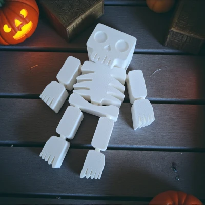 Bộ Xương "Skeleton Helloveen - flex" Treo Tường