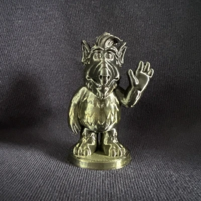 Alf - Gordon Shumway - Mô Hình 3D Độc Đáo