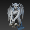 Mô hình Gargoyle Woman - Thumbnail 2