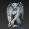 Mô hình Gargoyle Woman - Thumbnail 3