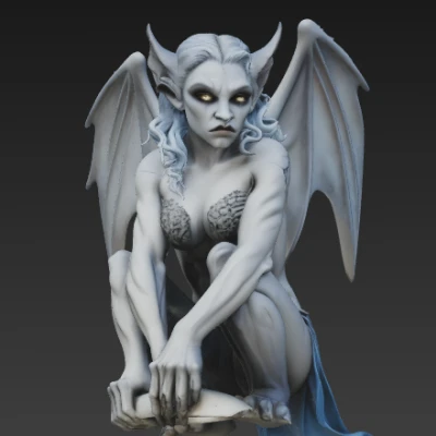 Mô hình Gargoyle Woman