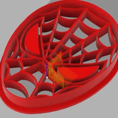 Khuôn Cắt Bánh Spiderman