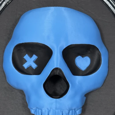 Mặt Nạ "Lights Out" - Mô Hình Đầu Lâu Từ Tiểu Thuyết